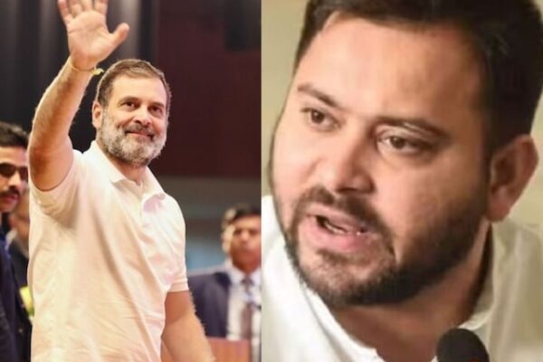 तेजस्वी यादव ने राहुल गांधी के बयान का समर्थन किया, बिहार में नया मोड़ Tejashwi supports Rahul gandhi election fixing statement on election Commission NDA rejects