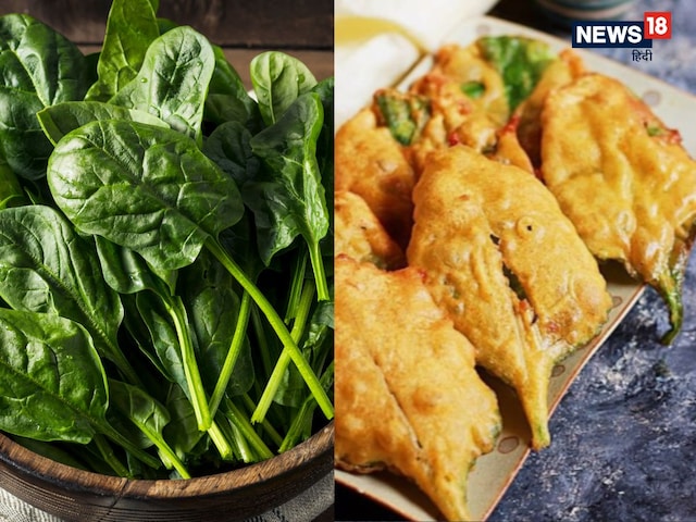 पालक स्टफ्ड पकोड़ा रेसिपी: आसान तरीके से बनाएं स्वादिष्ट पकोड़े