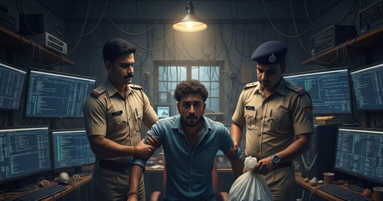 बैंक कर्मी बनकर 5.99 लाख की ठगी. झारखंड से साइबर ठग गिरफ्तार, मोबाइल-रकम बरामद